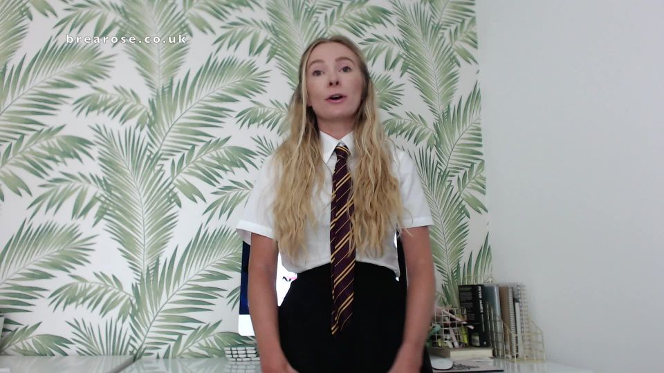 online adult clip 35 ManyVids - Brea Rose - Back to school - daddys girl - school limp fetish