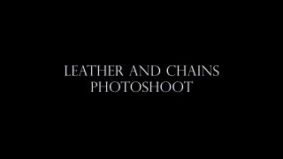 free video 48 Goddess Alexandra Snow - Leather and Chains Photoshoot - goddess alexandra snow - femdom porn feet fetish live
