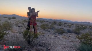 [GetFreeDays.com] Naked Girl Shooting Gun in Las Vegas Desert - Jamie Stone Porn Leak February 2023