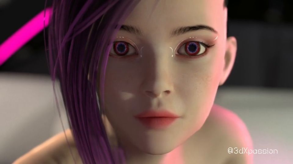 Bienvenido a Nexus 3. Cyberpunk follada con tetona sexy en Neon sueño habitación privada VR
