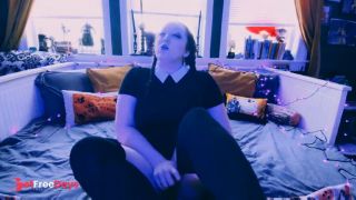 [GetFreeDays.com] Thick Wednesday Addams Monster Dildo Fuck With Anal Play Sex Clip July 2023
