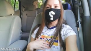 [GetFreeDays.com] Honey Luna - Public Masturbation In The Car lesbian foot fisting