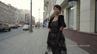 Naughty Lada - What's wrong with my evening wear.