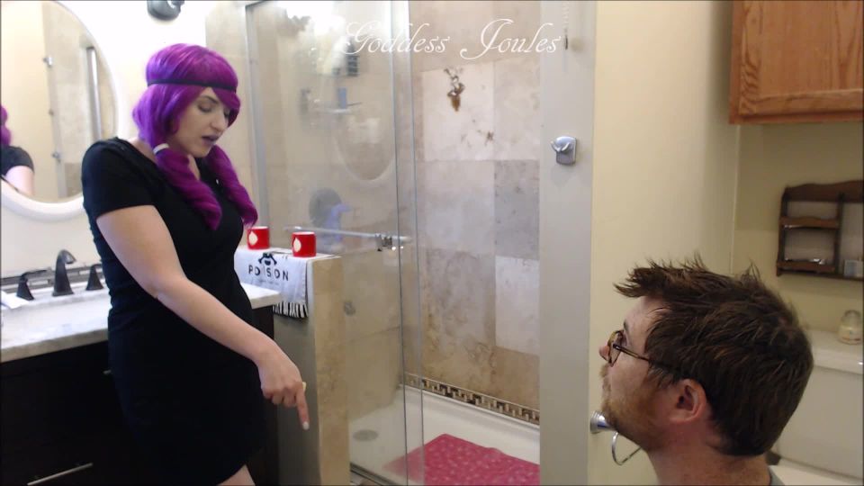 M@nyV1ds - Goddess Joules Opia - Scrub Brush Punishment for Filthy Fuckbo