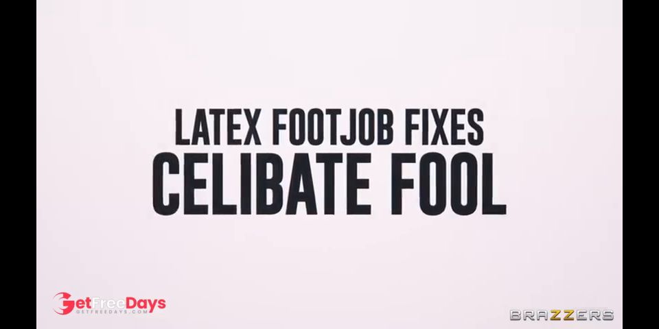 [GetFreeDays.com] Angela White Latex Footjob Fixes Celibate Fool Porn Video January 2023