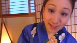 Awesome Shizuku Morino naughty Asian milf in kimono gets facial Video Online