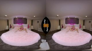 VR 180  Lesbian Sleepover Fantasy