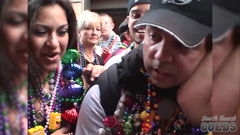 Southbeachcoeds.com- Neverbeforeseen Streets Of Mardi Gras Prime Cut Video