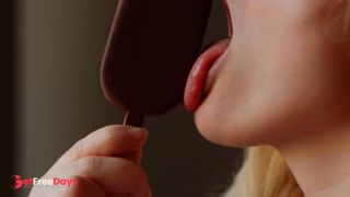 [GetFreeDays.com] Take A Bite Of My Lips, Cooling Down My Hot Pussy With This Ice Cream Shaped Vibrator - HoneyPlayBox Adult Film November 2022