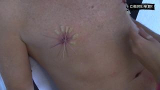 Nippleplay Extreme - 20 Needles In The Nipples(Feet porn)