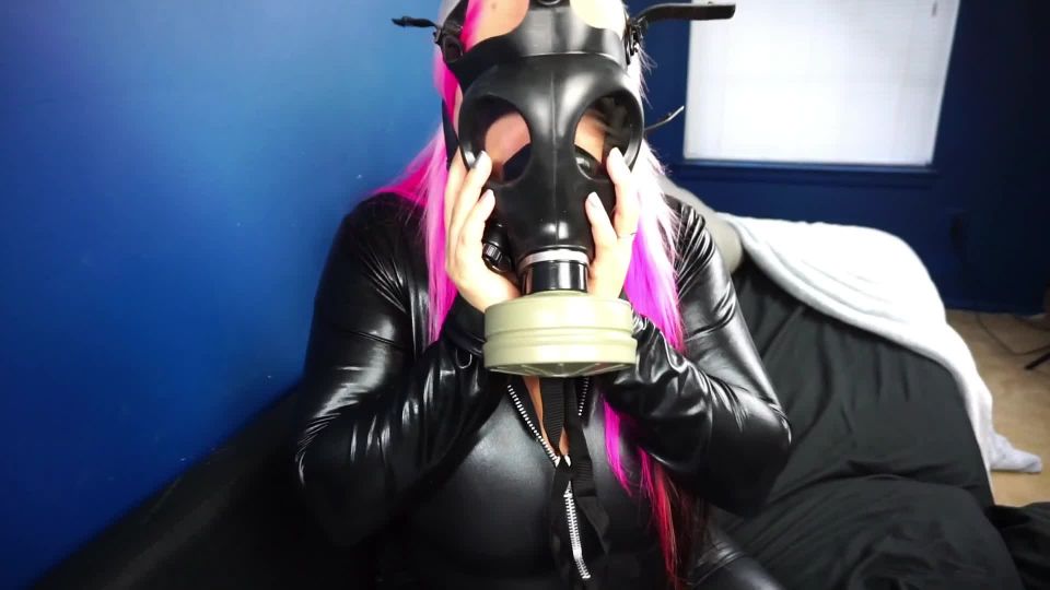 clip 4 Dina Sky – Gas Mask Control on bbw amateur femdom strapon