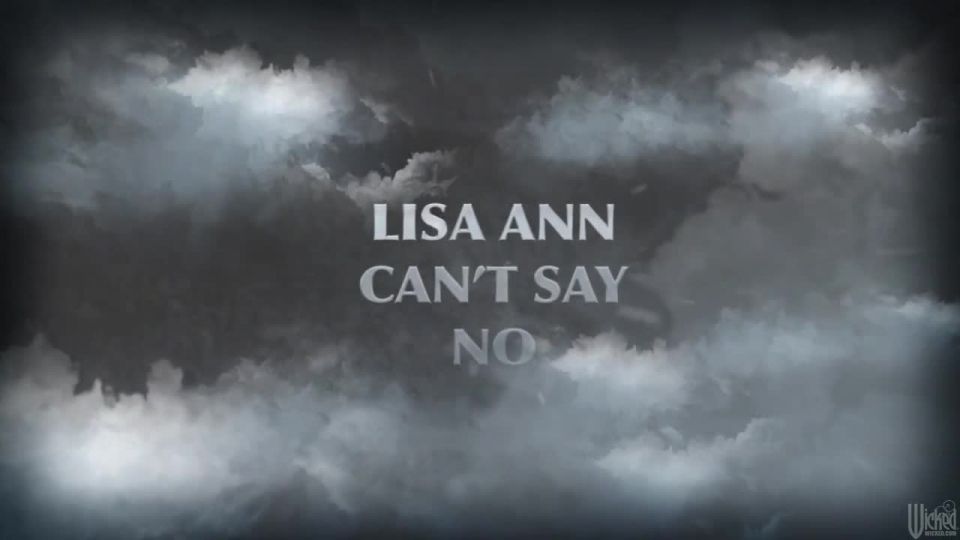 [Pornstar] LisaAnnCollection Lisa Ann Cant Say No Scena 1