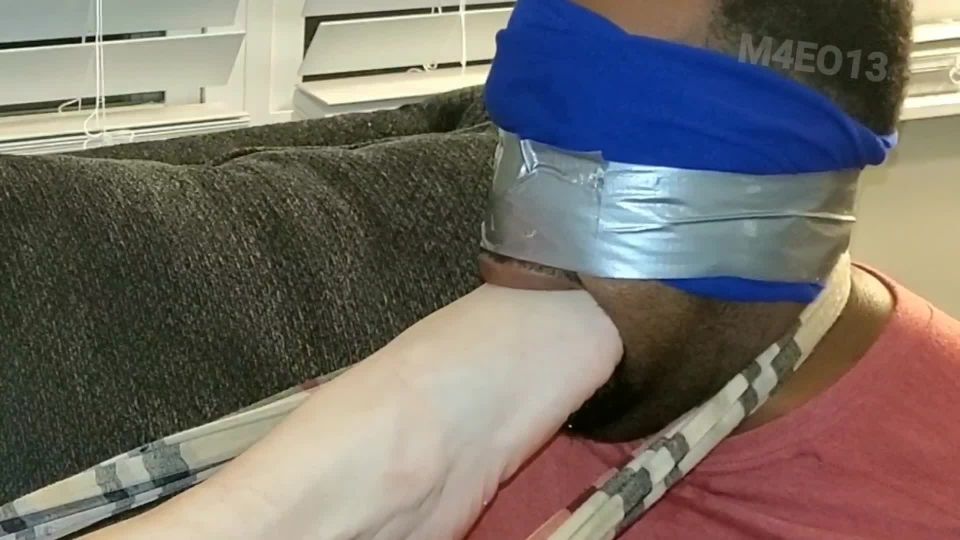 clip 30 bdsm femdom empire Femdom foot gagging bondage, slave on feet porn