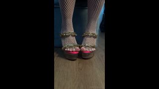 Queenjodiieetoes aka prettyfeetonly1800 - 02-15-2025 OnlyFans Video - Wrapped up in fishnets, waiting to be spoiled think you can treat me right video Queenjodiieetoes hardcore