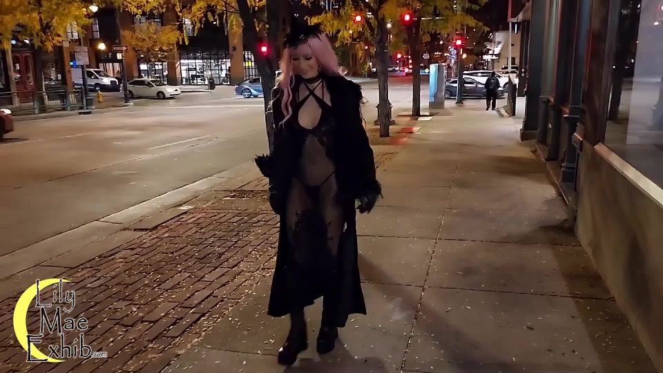 free adult video 2 amateur blonde blowjob public | LilyMaeExhib – A Witchy Halloween | brunette