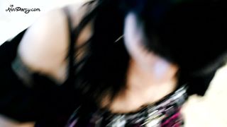 {anndarcy.com - Goth Cumslut Gets Sperm On Her Face And Hair -