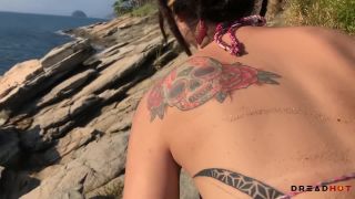 curvy pawg big ass Dread Hot - Paradise Island Trip - Public Blowjob and Hard Sex in an Awesome Ocean View , homemade on big ass
