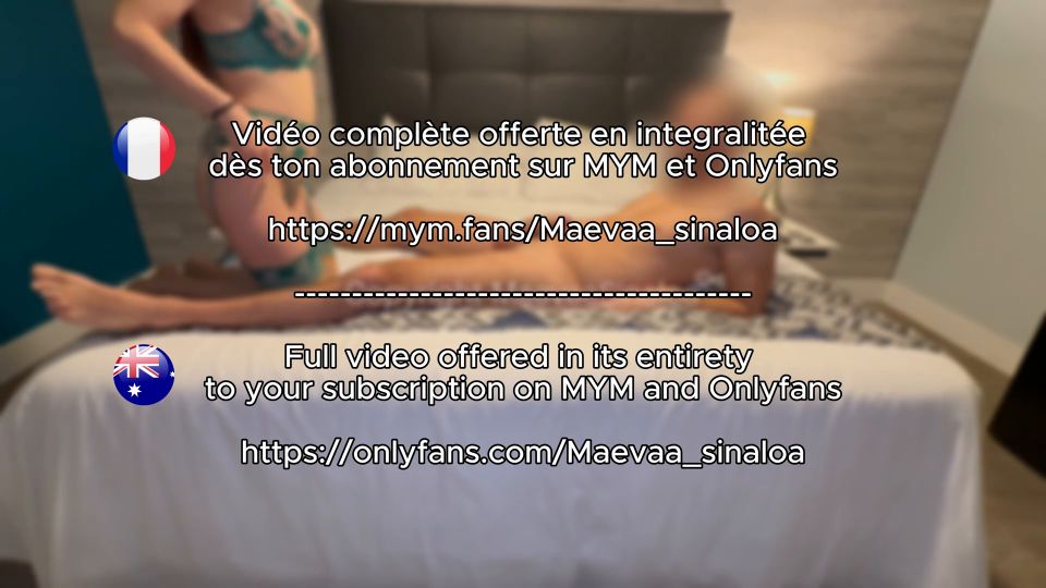 7163 Maevaa Sinaloa - French Vlog Porn - I get my Pussy Fille...