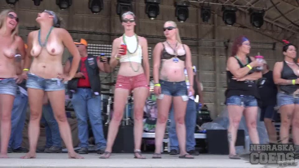 First Wet T At Abate Of Iowa Biker Rally 4th Of July Weekend 2016 BBW