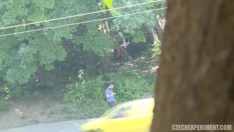 Pavlina - extraños público espía Cam Sexo (voyeur)