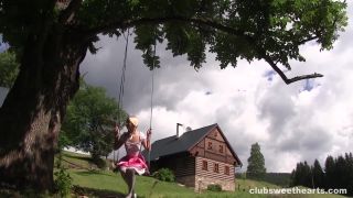 Tirol teen showing her wet pussy upskirt public 