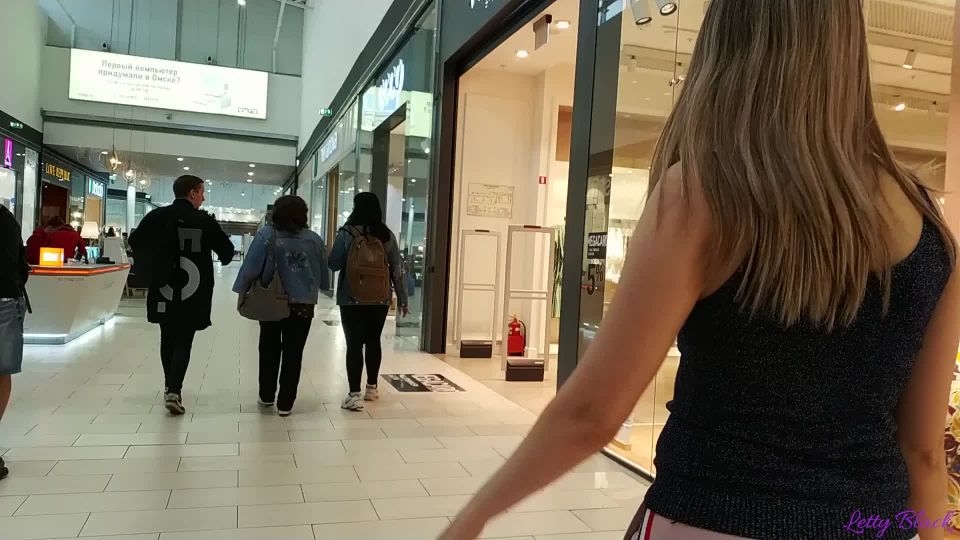 Letty Black - Blowjob In The Mall Amateurporn