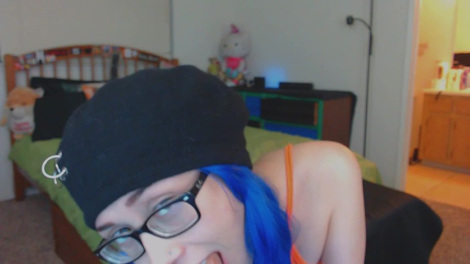 adult xxx video 23 blowjob through by panties porno fetish porn | LisaTheSuccubrat – Blue Hair and Glasses Dildo Suck | fetish