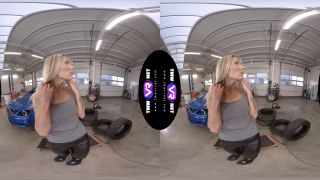 TmwVRnet  Solo Orgasm In Garage