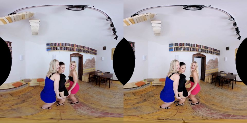 free adult clip 42 VR 208 - Dancing Babes Turn Naughty: Billie Star, Lola Myluv, Natalie Cherie [CzechVR] (UltraHD/2K 1440p) on 3d porn asian smoking fetish