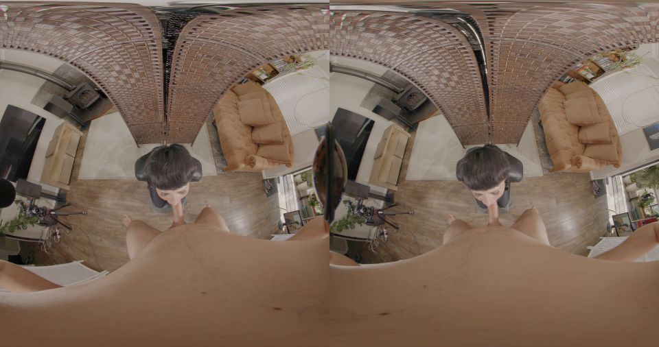 Darya Jane VR UltraHD 8K Big Cock Sloppy Cumshots Blowjob VR