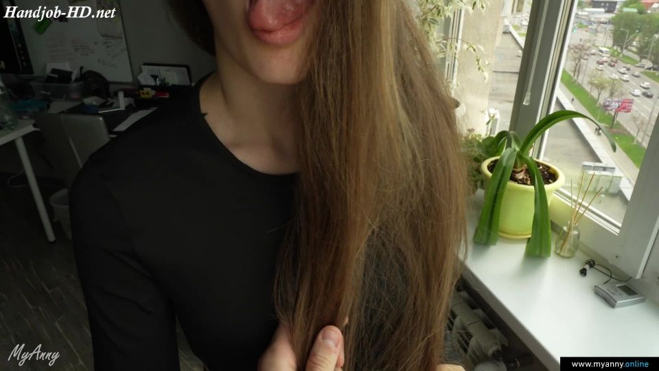 [handjob-porn.com] MyAnny – Hairjob From Long Haired Beauty