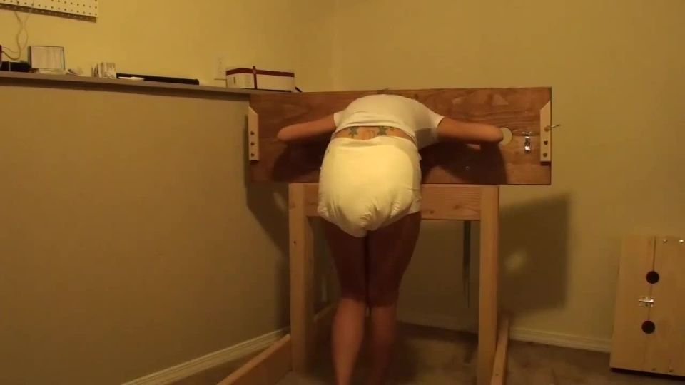 DiaperedonlineAmber Amber Thick Diaper in Pillory