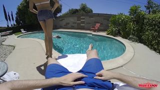 online adult clip 9 Cassandra Lovelox - Hot Pie By The Pool! on shemale porn 18 year old anal