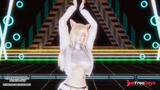 [GetFreeDays.com] MMD EVERGLOW - Bon Bon Chocolat Ahri Sexy Kpop Dance 4K 60FPS Adult Stream October 2022