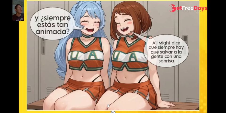 Ochako Uraraka and Nejire really like anal sex - Boku no hero xxx