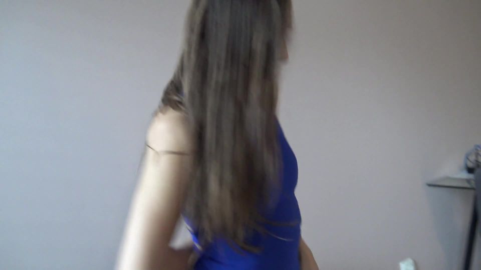 After all day  - -) blue dress high heels Dominika c