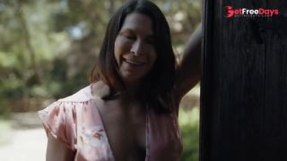 Two Lesbian MILFs Riding The Anal Train