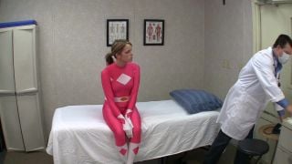 PrimalsTicklegasm - Superheroine gets an evil medical exam Tickling!