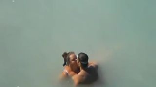 Chubby girl fucked in the  water