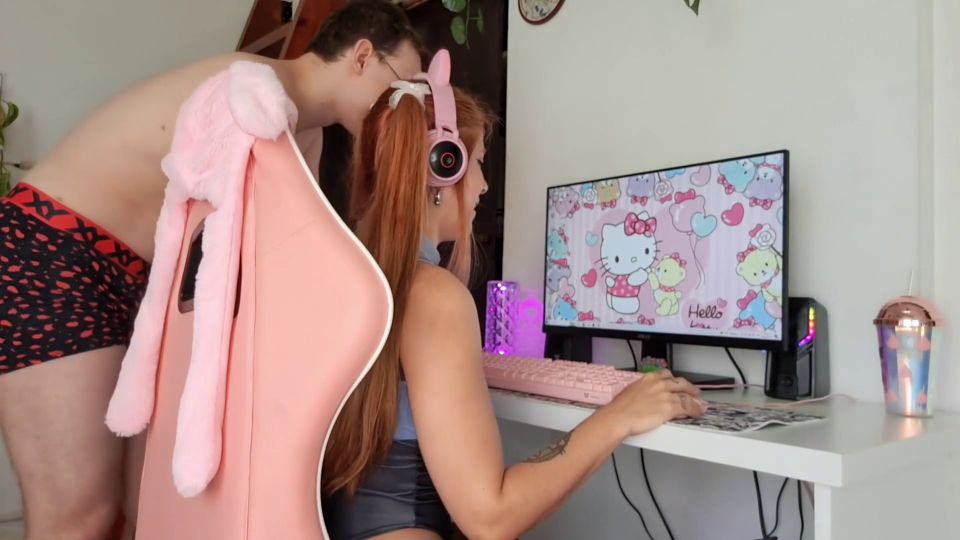 Onlyfans - Gamer Girl Was Interrupted By Hard Cock While She s Playing League Of Legends Coral Jade01 - All sex