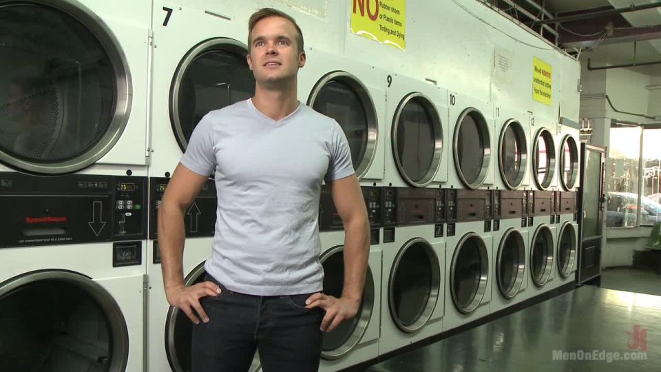 online adult clip 47 Cute guy overpowered and edged in the laundromat | tickle | cumshot bdsm av