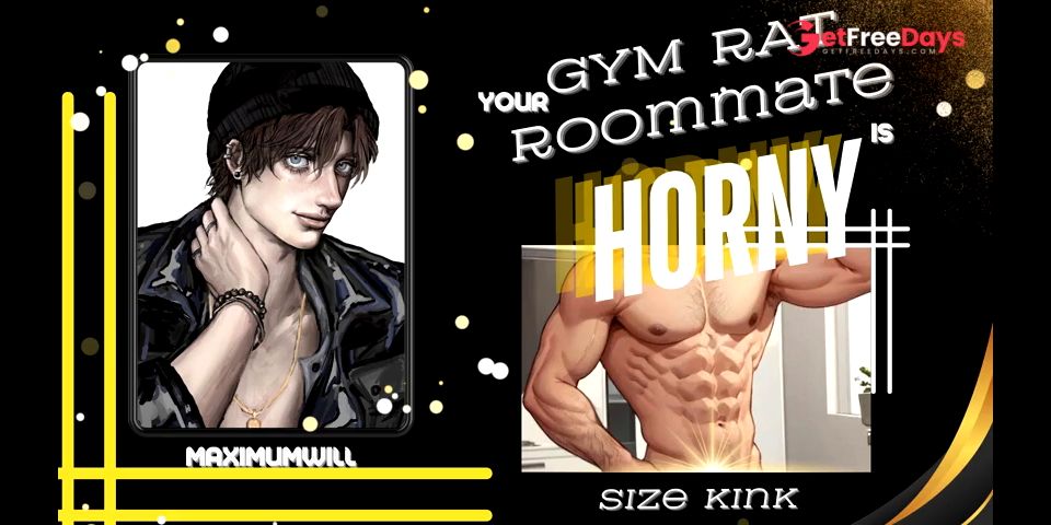 [GetFreeDays.com] HORNY Bodybuilder Roommate Casually MASTURBATES In Front Of You Porn Film February 2023