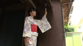 Eri Sasaki alluring Asian teen in sexy kimono and more Teen!