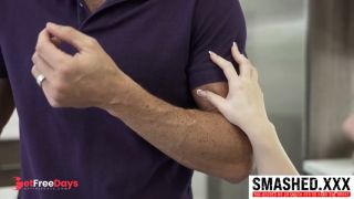 Horny Haley Spades Begs Stepdaddy to Smash Her Dripping Wet Pussy so Hard - S...