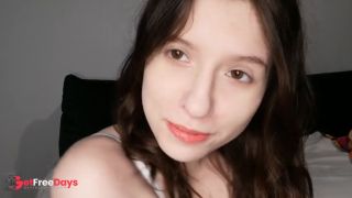 Try not to cum - Polish JOI. Valentines date in bed with horny teenage girl