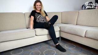 Czech SolesGoddess Megan And Her Smelly Socks And Feet - 1080p