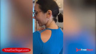 Cute French Teacher Films Herself Playing and Cumming Hard On Big Dildo
