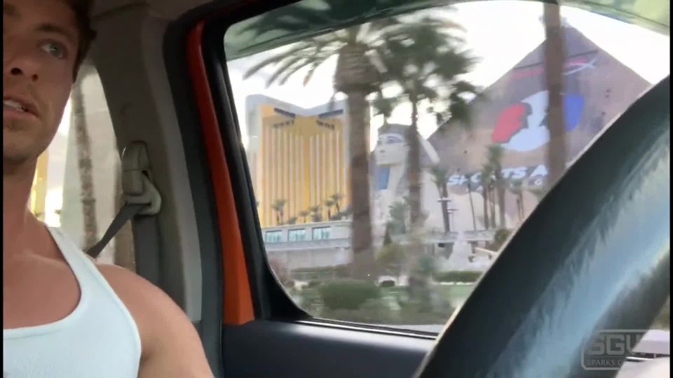 Stacy Sparks - Las Vegas Conducción y mierda en coche (público)