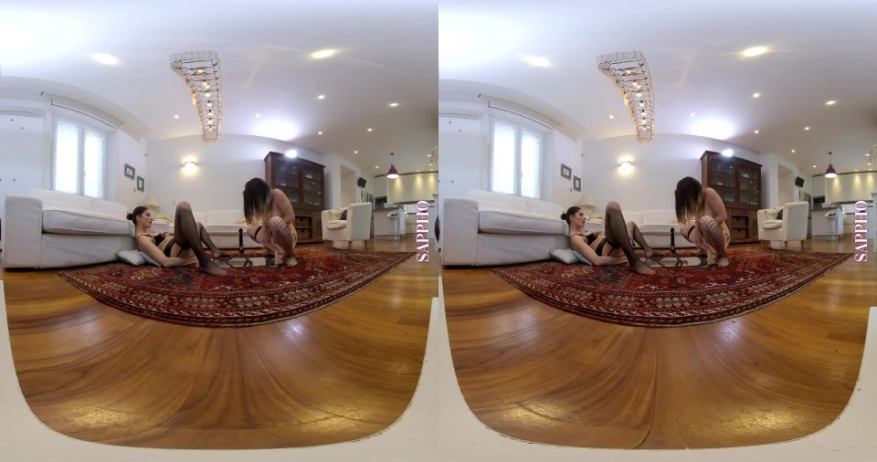 adult clip 6  Francesca + Giorgia, Part IV 4K, virtual reality on 3d porn