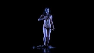 Naked Asian Exotic Art Performance - Nude Asian Public Theatre